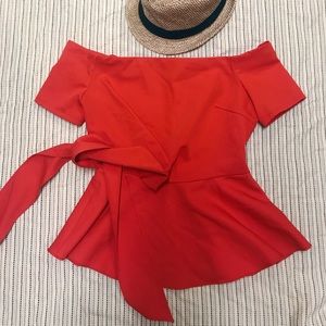 Beautiful off the shoulder blouse